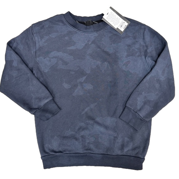 New Kid's Dark Blue Long Sleeve Sweatshirt size Small‎ 6/7 - Picture 1 of 3